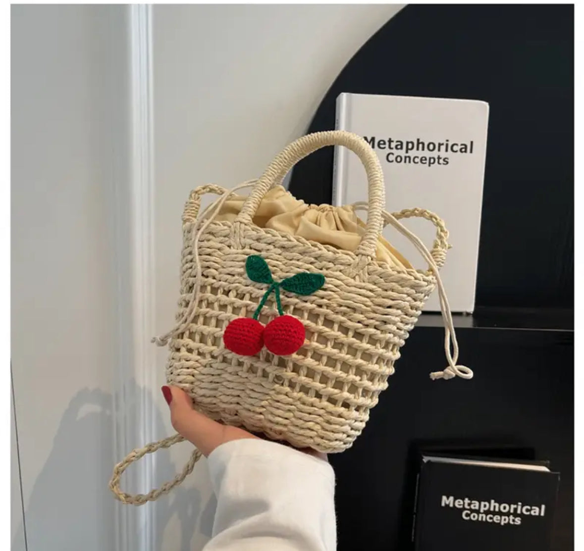 Mini Panier “Cerises d’Été” – Tendance & Fun