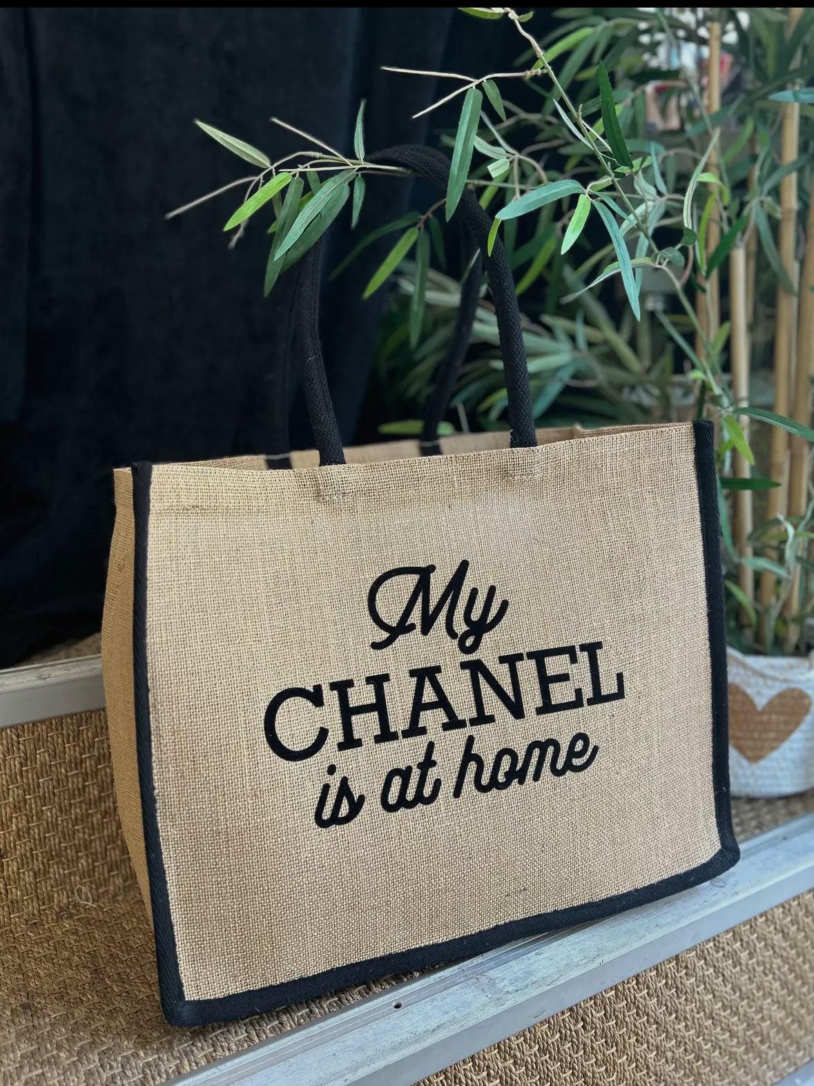 👜 Sac cabas “My CHANEL is at home” – Édition limitée